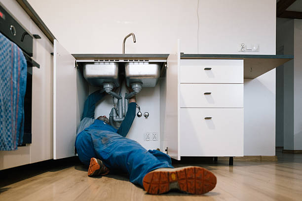 Professional Drain Cleaning technician working in West Nyack, NY